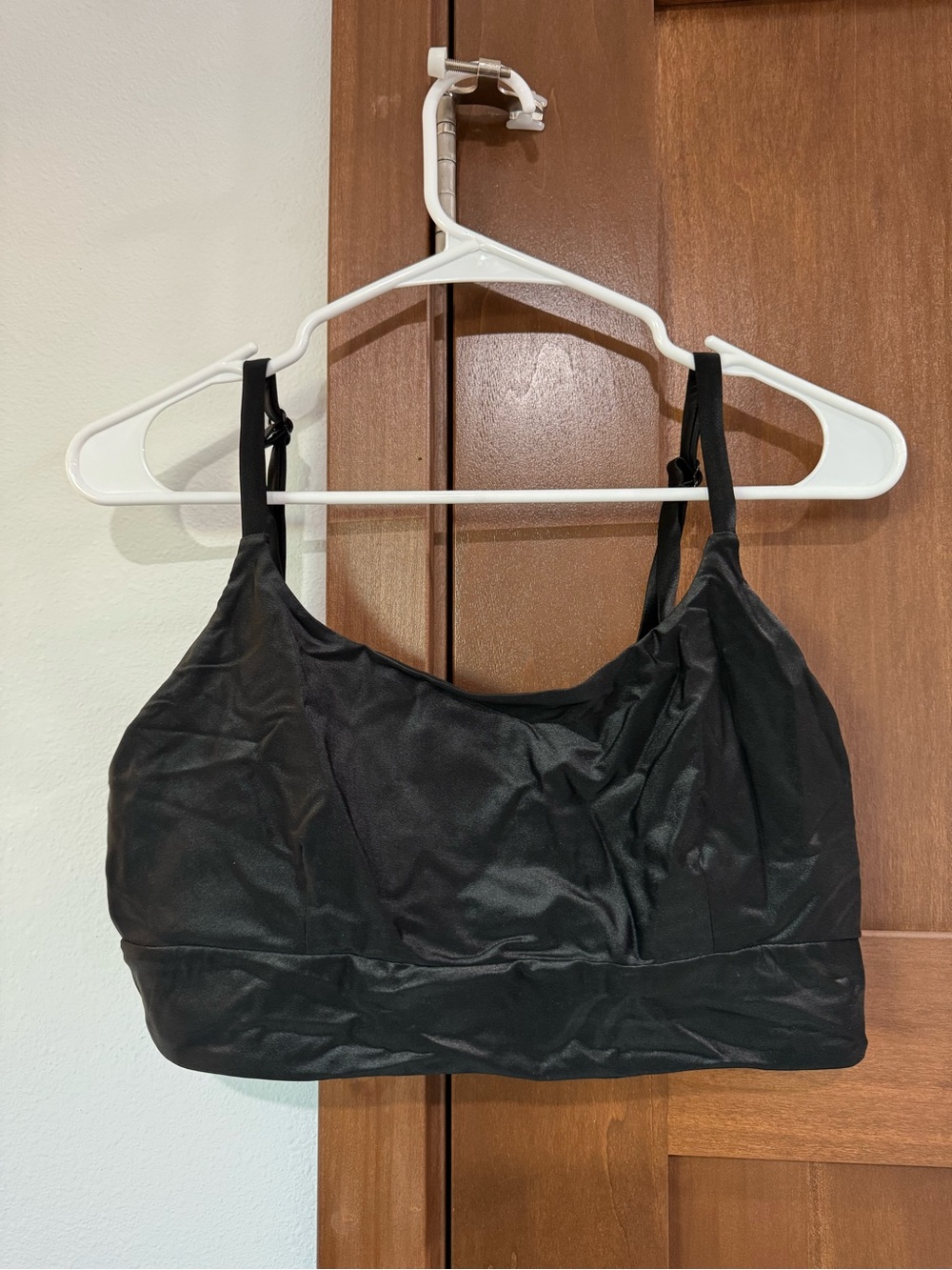 Balance Athletica / Vitality Black Sheen Women's Bra